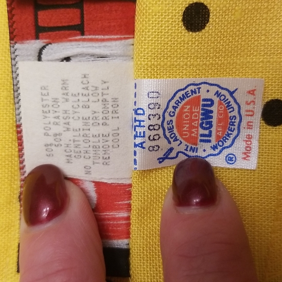 PINUP DOLL❣️Vintage yellow and black polka dot pinup style dress - Picture 13 of 13